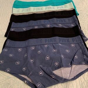 6 Pair Pink Victoria’s Secret Shortie Panties